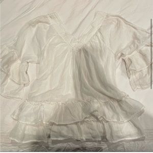 free people mini dress shirt tunic